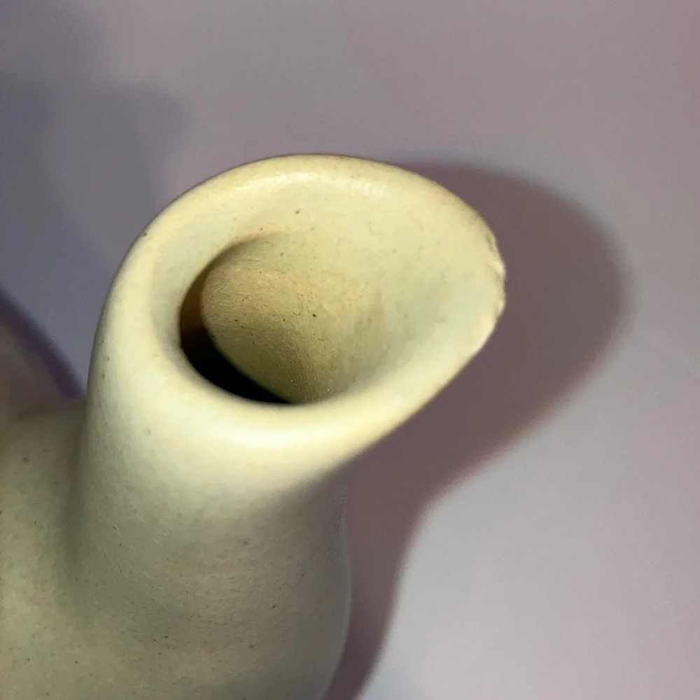 Vintage Tan‎ Large-vine Stoneware Teapot